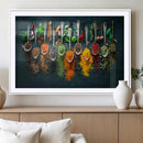 Colorful Spices Canvas Wall Art – Vibrant Kitchen Decor by MyGreatCanvas | Canvas Wall Art Prints | Photo Prints & Wall Decor