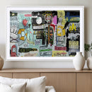 Graffiti Wall Art – Colorful Urban Street Canvas Print, by MyGreatCanvas | Canvas Wall Art Prints | Photo Prints & Wall Decor