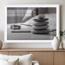 Burning Incense and Zen Stones Buddhism Wall Art, Zen Stones by MyGreatCanvas | Canvas Wall Art Prints | Photo Prints & Wall Decor
