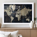 World Map Canvas Print – Detailed Map of the World Wall Art by MyGreatCanvas | Canvas Wall Art Prints | Photo Prints & Wall Decor