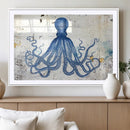Octopus Canvas Wall Art | Coastal Marine Life Artwork for by MyGreatCanvas | Canvas Wall Art Prints | Photo Prints & Wall Decor