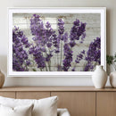 Lavender Canvas Wall Art Flower Print