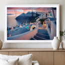 Santorini Island Wall Art Canvas Print by MyGreatCanvas | Canvas Wall Art Prints | Photo Prints & Wall Decor