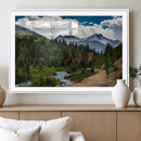 San Juan Nal Forest Wall Art Landscape Canvas Print
