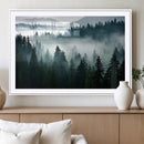 Captivating Misty Forest Wall Art Canvas, Premium Canvas by MyGreatCanvas | Canvas Wall Art Prints | Photo Prints & Wall Decor