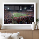 Mississippi State Bulldogs Stadium Wall Art Canvas Print –