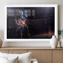 American Football Wall Art Canvas Print, Stadium Sport Wall by MyGreatCanvas | Canvas Wall Art Prints | Photo Prints & Wall Decor