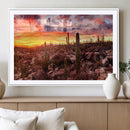 Arizona Desert Print, Western Cowboy Wall Art Print by MyGreatCanvas | Canvas Wall Art Prints | Photo Prints & Wall Decor