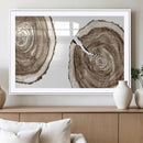 Wood Tree Ring Wall Art Canvas Prints, Tree Rings –