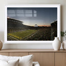 Oregon Ducks Football Team Print - Eugene Autzen Stadium