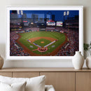 St. Louis Cardinals Baseball Team Print - Busch Stadium Wall by MyGreatCanvas | Canvas Wall Art Prints | Photo Prints & Wall Decor