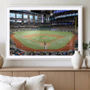 Texas Rangers Baseball Team Print - Arlington Globe Life