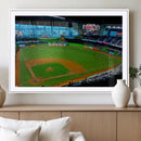 Miami Marlins Baseball Team Print - Miami LoanDepot Park
