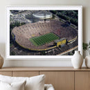 Michigan Wolverines Football Team Print - Ann Arbor Michigan