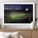 Michigan Wolverines Football Canvas Wall Decor, Football
