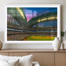 Milwaukee Brewers Baseball Team Print Canvas- American