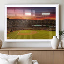 Oakland Athletics Baseball Team Print - Oakland Coliseum
