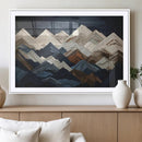 Mountain Wall Art – Modern Geometric Landscape Canvas Print, by MyGreatCanvas | Canvas Wall Art Prints | Photo Prints & Wall Decor