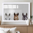 Horse Prints Set, Set of 3 Horse Wall Art, Horses Portraits, by MyGreatCanvas | Canvas Wall Art Prints | Photo Prints & Wall Decor