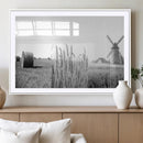 Vintage Farmhouse Black and White Triptych Wall Art – Giclee