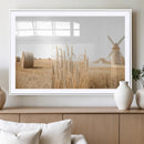 Vintage Farmhouse Triptych Wall Art – Giclée Canvas