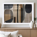 Wabi Sabi Canvas Print - Geometric Abstract Wall Art Canvas