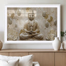 Serene Buddha Wall Art | Yoga Room Decor and Meditation Wall