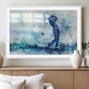 Golf Swing Wall Art Canvas Print - Sports-Inspired by MyGreatCanvas | Canvas Wall Art Prints | Photo Prints & Wall Decor