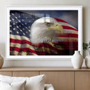 American Flag Eagle Symbol Wall Art, American Flag Eagle by MyGreatCanvas | Canvas Wall Art Prints | Photo Prints & Wall Decor