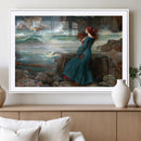 Miranda by the Shore Wall Art Canvas Print – Tempest Scene by MyGreatCanvas | Canvas Wall Art Prints | Photo Prints & Wall Decor