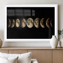 Phases of the Moon Wall Art | Canvas Print for Modern Wall by MyGreatCanvas | Canvas Wall Art Prints | Photo Prints & Wall Decor