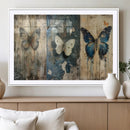 Butterfly Wall Art Trio | Vintage Butterfly Canvas Print | by MyGreatCanvas | Canvas Wall Art Prints | Photo Prints & Wall Decor