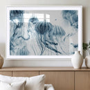 Abstract Jellyfish Canvas Print Wall Art