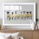 Farmhouse Wall Art Sheep Print | Ready to Hang Framed Canvas by MyGreatCanvas | Canvas Wall Art Prints | Photo Prints & Wall Decor