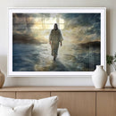 Jesus Walking on Water Wall Art | Canvas Print | Ready to
