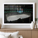 American Airlines Center Dallas Stars Wall Art Canvas Print