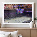 Madison New York Rangers Hockey Stadium Wall Art Canvas