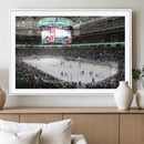 Sharks Arena Blackhawks Sharks Ice Hockey Stadium Wall Art by MyGreatCanvas | Canvas Wall Art Prints | Photo Prints & Wall Decor
