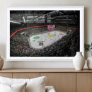 Vaudoise Lausanne Ice Hockey Arena Stadium Wall Art Canvas,