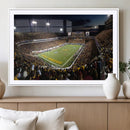 ASU Sun Devils Football Team Print Canvas - Phoenix Mountain