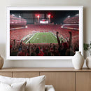 University of Nebraska Cornhuskers Football Team Print -