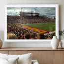 Central Michigan University Chippewas Football Team Print - by MyGreatCanvas | Canvas Wall Art Prints | Photo Prints & Wall Decor