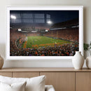 Clemson University Tigers Art Print, Football Team Print -