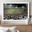 Michigan State Spartans Football Canvas Print - East Lansing