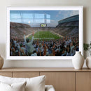 Michigan State Spartans Football Team Art Print - East