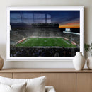 Michigan State Spartans Football Team Print - East Lansing