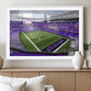 Northwestern University Wildcats Football Team Print - by MyGreatCanvas | Canvas Wall Art Prints | Photo Prints & Wall Decor
