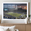 Memphis Tigers Football Team Print - Memphis Simmons Bank