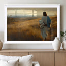 Jesus the Good Shepherd Wall Art Canvas Print -