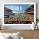 Oregon State Beavers Football Team Print - Corvallis Reser